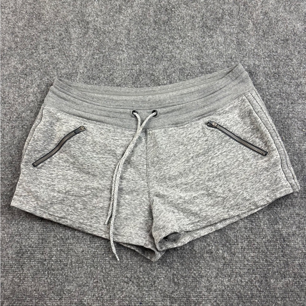 ATHLETA Women’s Grey Heathered Boho Short size: Medium - Picture 2 of 9